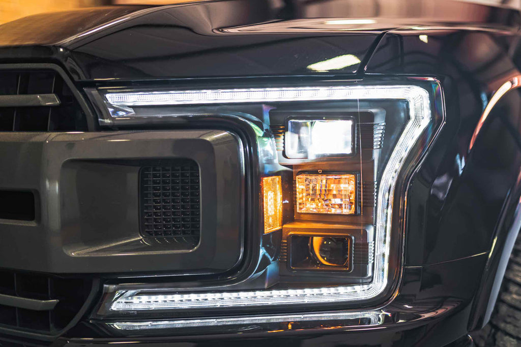 FORD F150 (18-20): XB HYBRID LED HEADLIGHTS – PrecisionWorkz LLC
