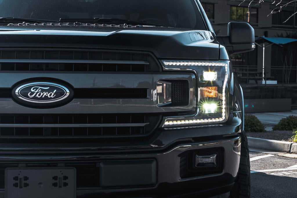 FORD F150 (18-20): XB HYBRID LED HEADLIGHTS – PrecisionWorkz LLC