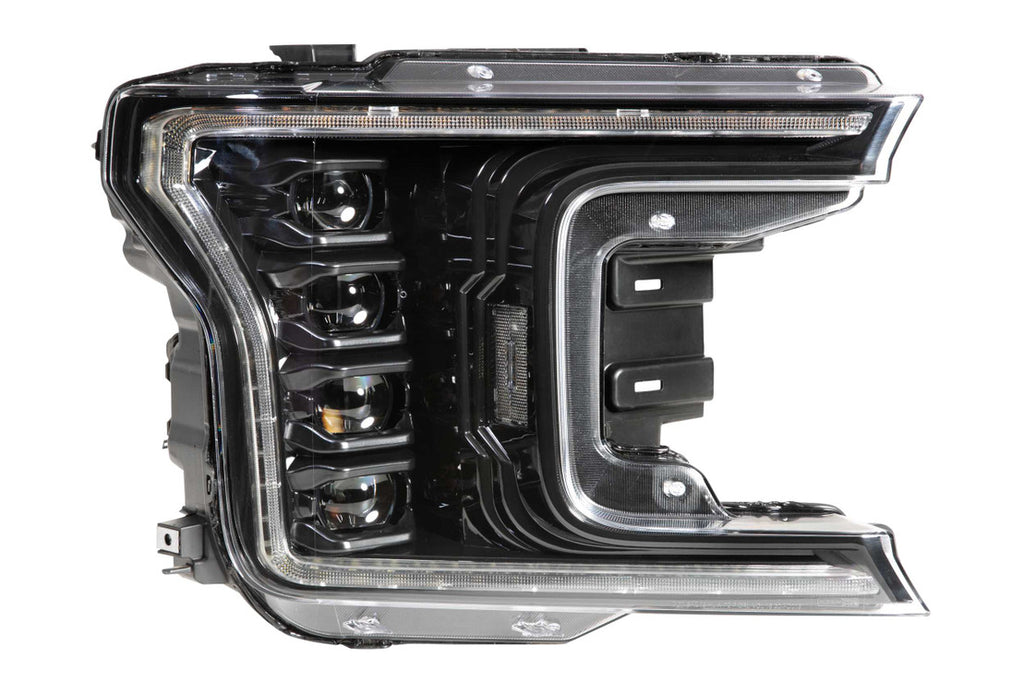 Thor-more-lighting Left Side Halogen Headlight Assembly For 2018-2020 Ford F150 | Chrome Housing