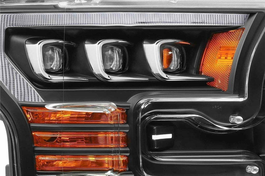 21-22 Ford F-150 With Factory LED Projector Headlights To AlphaRex Headlights Converters 853686 21-22 Ford F-150 With Factory LED Projector Headlights To AlphaRex Headlights Converters 853686